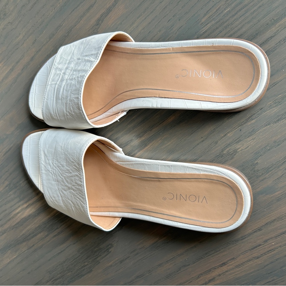 Vionic leather slides - Picture 2 of 5